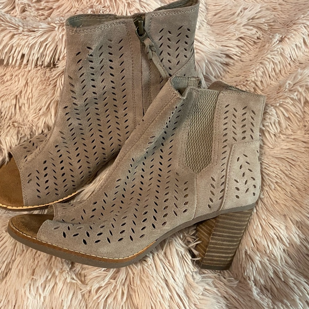 Tom’s Open Toe Bootie